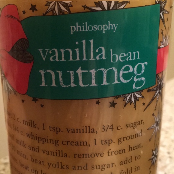 Philosophy Bath & Body Philosophy Vanilla Bean Nutmeg Shampoo Shower Gel Poshmark